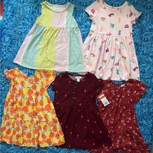 Cat & Jack Kids Dresses - Multicolor Set